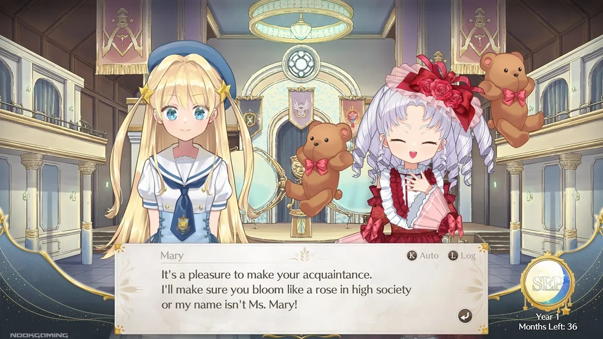Entering the Royal Magic Academy at the beginning of Magical Princess