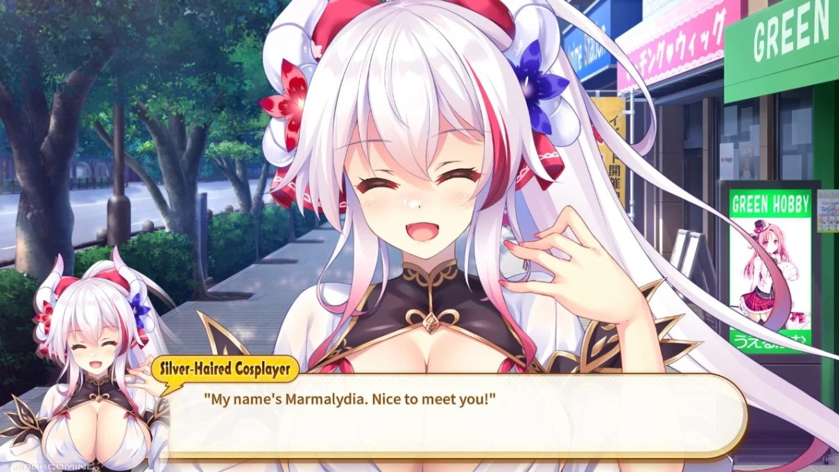 Marmalydia (Maru) introducing herself in Welcome to Cafe Lumière! ~A Dragon Girl Concept Cafe~