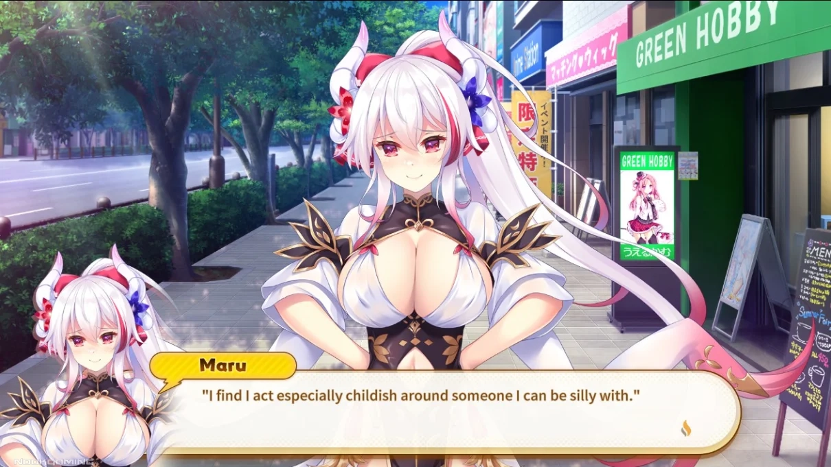 Maru admitting to being a goofball to Masamune