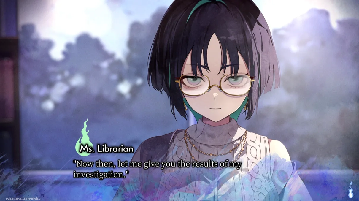 The ghostly librarian in Kugayama Shiori's Death Diary