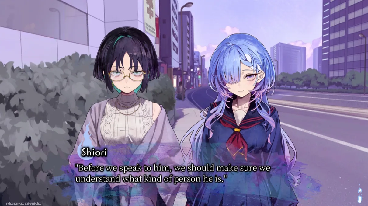 Shiori and the librarian