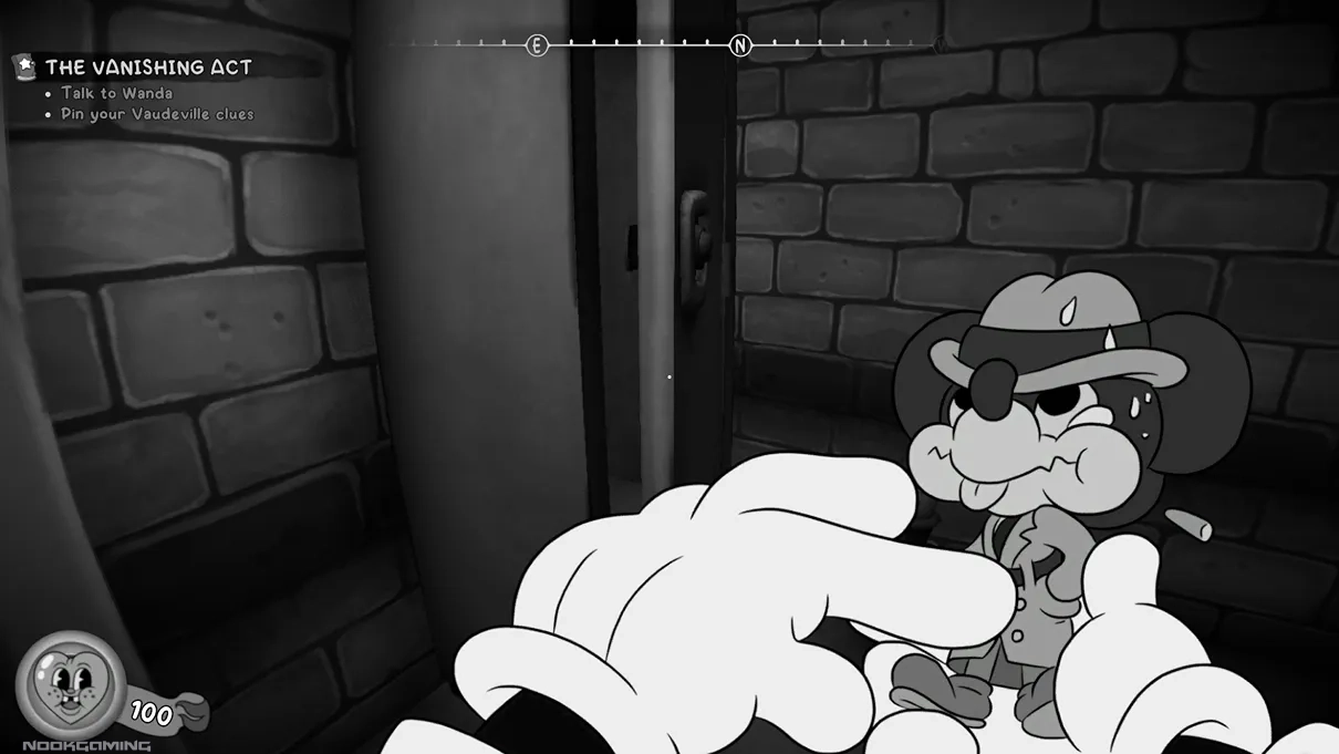 A mouse in hand