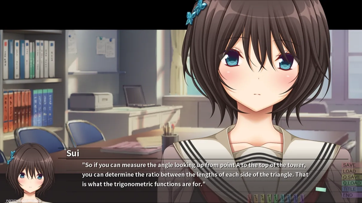 Sui doing math in NICE TO MEET YOU, AGAIN (Nandome ka no Hajimemashite)
