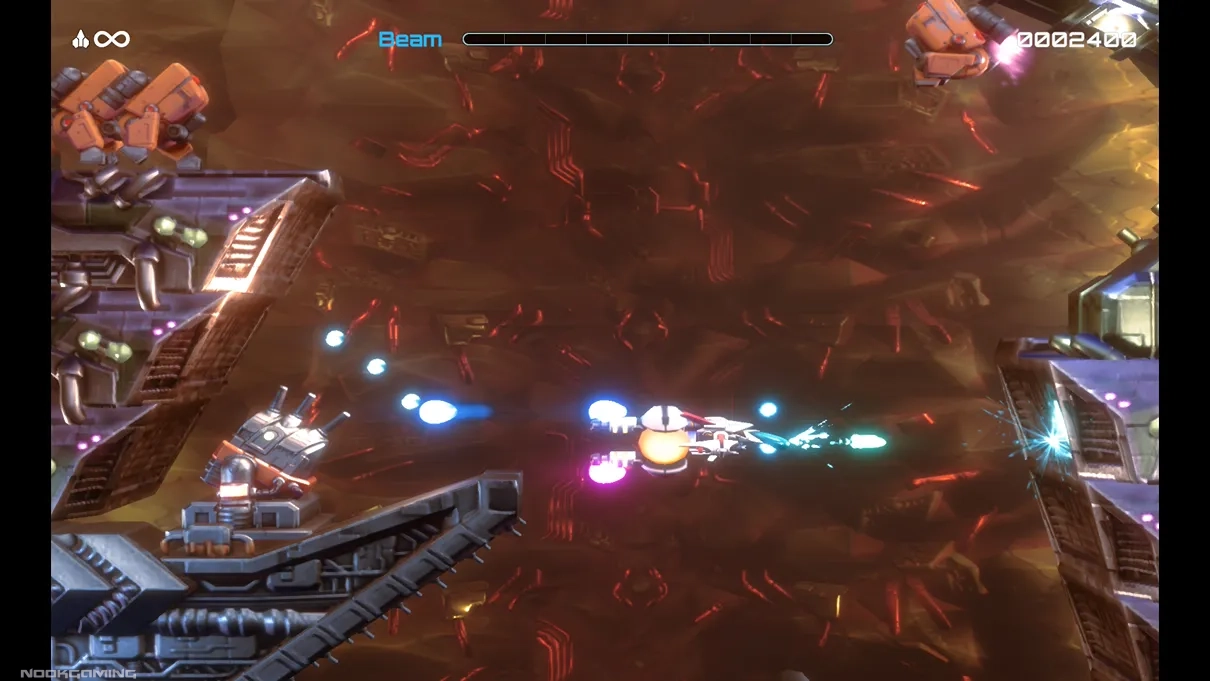 Modern graphics in R-Type Dimensions III