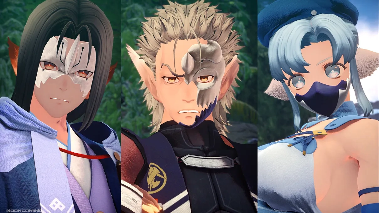Three Stooges (Oshtor, Munechika, and Mikazuchi)