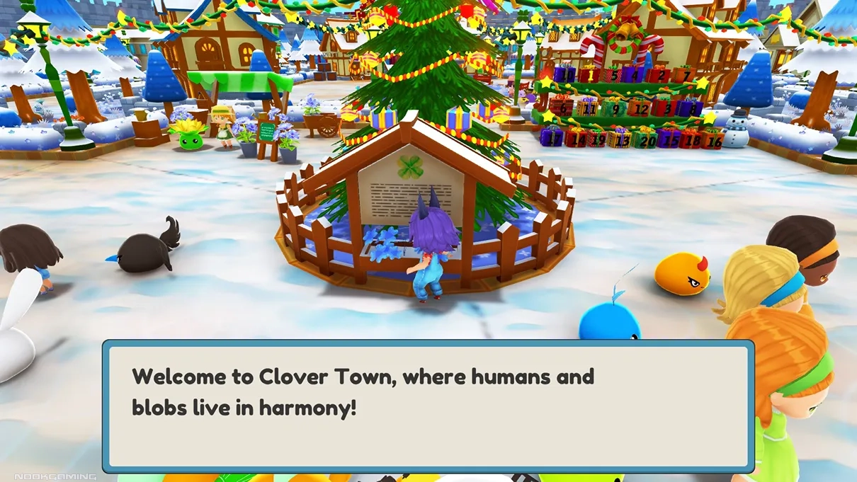 Introduction to the hub of Ova Magica, Clover Town