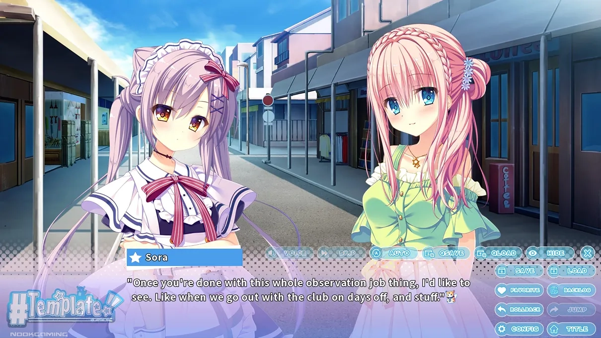 Spending time with Miyori and Sena