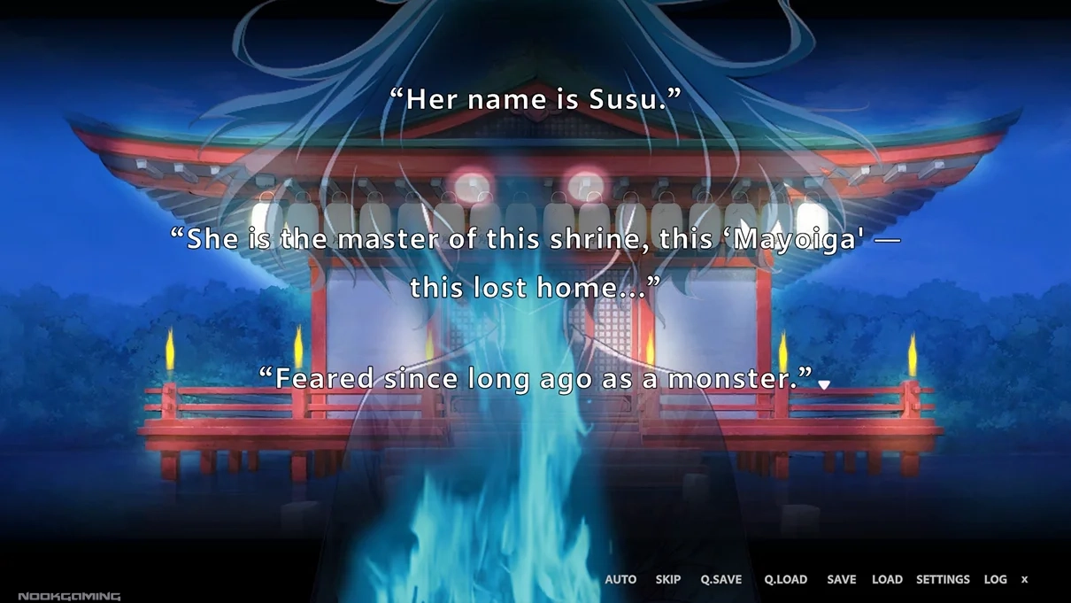 Introduction of Susu the spirit in Be Missed and Remembered: The Letter from Mayoiga