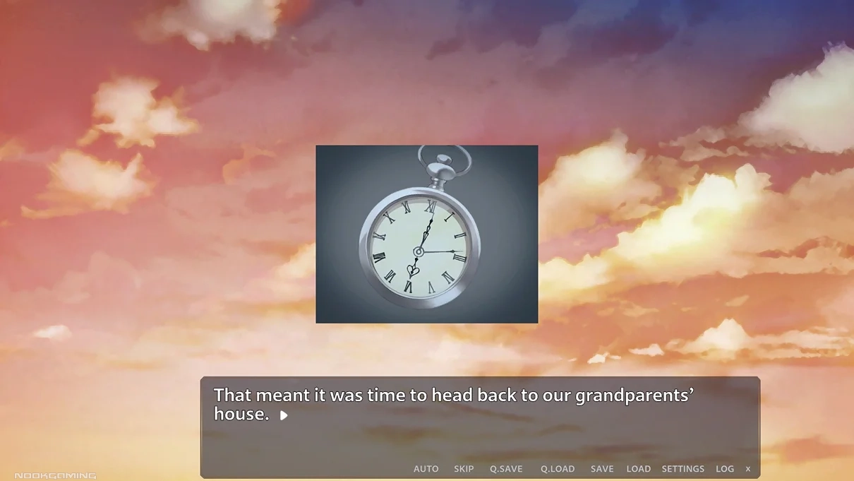 Naofuyu checking his watch