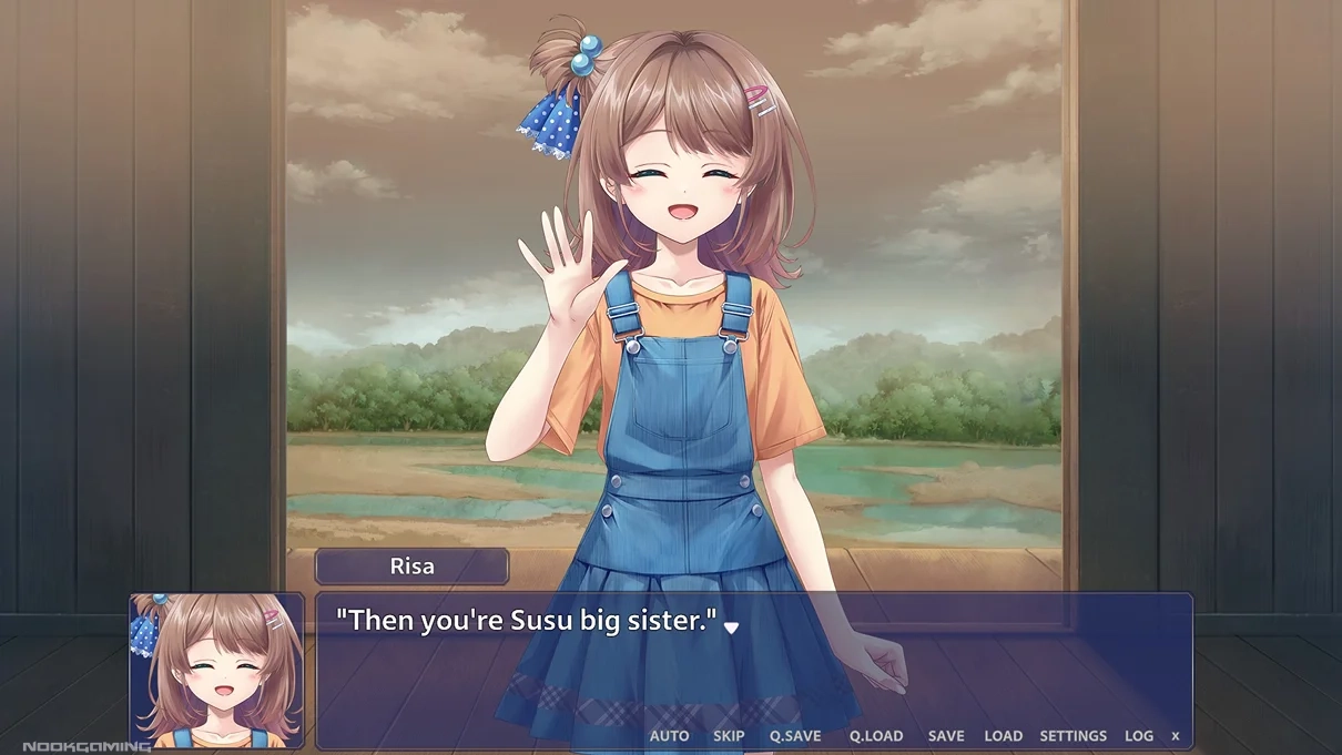 Risa's weird use of honorifics calling Oneesan big sister