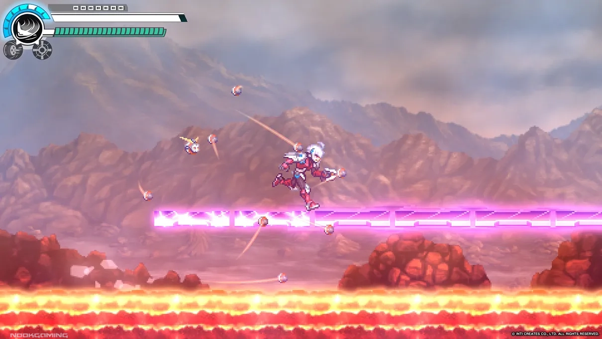 Volcano Block (Gunvolt Chronicles: Luminous Avenger iX 2 Guide)