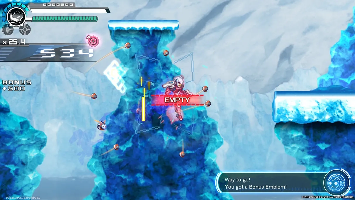 Arctic Block (Gunvolt Chronicles: Luminous Avenger iX 2 Guide)